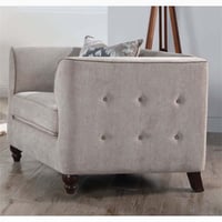 Lark Manor™ Arreona 36" Wide Tufted Armchair in Tan