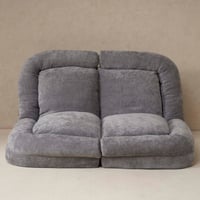 Hokku Designs Convertible Fold-Out Double Sofa Bed for Versatile Lounging and Sleeping