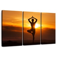 Bungalow Rose Kerrick Yoga Sunset Silhouette