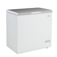 Frigidaire 7.0 Cu. Ft. Garage Ready Chest Freezer, Platinum Design Lid, Removable Basket, External Temperature Control