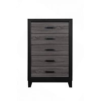Latitude Run® Drawer Dresser, Soluto Black