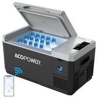 ACOPOWER Mini V18 Portable Refrigerator, 19Qt Car Freezer with APP Control, No Battery