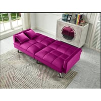 Orren Ellis Syliva 80" Square Arm Sleeper Sofa Bed