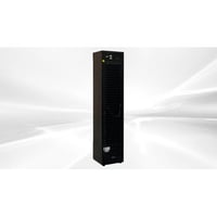 Elite Kitchen Supply 14 in. W 3.71 cu Commercial Reach in Upright Merchandising Glass Door Refrigerator with LED, Black