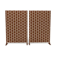 Pia Ricco Stanaford 76 ft. H x 47.2 ft. W Outdoor Metal Privacy Screen