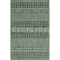 Foundry Select Baro Machine Woven Rectangle 5'3" x 7'7" Polypropylene Area Rug in Charcoal