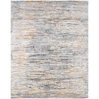 Bokara Rug Co., Inc. Hand-Knotted Luxurious Brown Area Rug