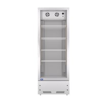 KICHKING 24'' Commercial Merchandising Refrigerator, 16.3 Cu.ft Drink Refrigerator with Glass Door