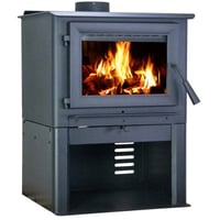 Comfort Glow Wood Burning Stove, Heats Up To 2,500 Sq Ft, Fits 21" Log
