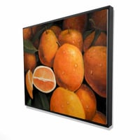 Lark Manor™ Fresh Oranges Canvas - Kitchen Food Decor for Home | Art