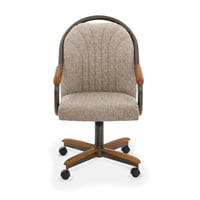 Ebern Designs Angele Upholstered Arm Chair In Ash