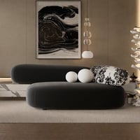 Walkoly Modern Minimalist Living Room Sofa