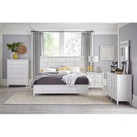 Red Barrel Studio® Belford 6 Drawer 66'' W Solid Wood Double Dresser with Mirror