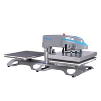 godohome Professional 20 Pneumatic Dual Platen Swing Head Heat Press Machine - 2000W 110V for Effortless Transfers