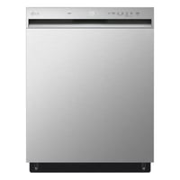 LG 24-inch Wide QuadWash, Front Control Dishwasher - Stainless Steel, Print Proof Stainless Steel