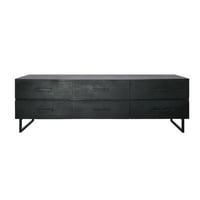 17 Stories 86.6'' W 6 - Drawer Dresser