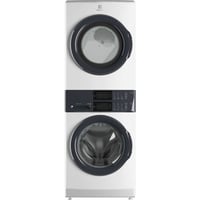 Electrolux Washer & Dryer Set with Stackable 4.4 Cubic Feet Front Load Washer and 8 Cubic Feet Dryer with Stacking Kit