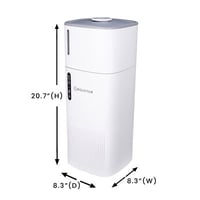 Equator Advanced Appliances Pet Package Washer & Dryer Set with Stackable 1.62 Cubic Feet Front Load Washer and 3.5 Cubic Feet Electric Dryer with Sta