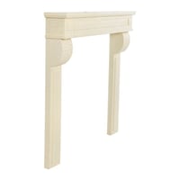 Red Barrel Studio® Lodge Fireplace Mantel Surround