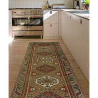 Isabelline Bianny One-of-a-Kind 3'1" X 9'8" 2022 Runner Wool Area Rug