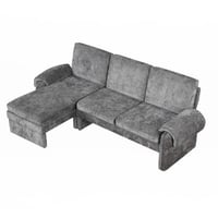 Latitude Run® 94.1" Convertible Futon Sofa Bed Futon Sofa Couch With An Adjustable Backrest
