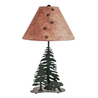 Loon Peak® Creshawn 30.5" Black Table Lamp