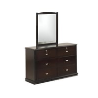Red Barrel Studio® Dresser with Mirror for Stylish Storage Solution