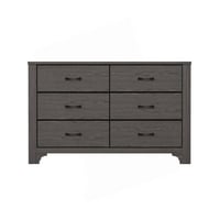 17 Stories Brown 6-Drawer Dresser