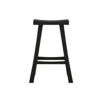 Maria Yee Shinto Counter Stool with Solid Wood Frame