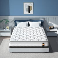 Alwyn Home 12" Cooling Gel Memory Foam Hybrid Mattress,Medium Firm Support, Euro Top Design,CertiPUR-US & CFR1633 Certified