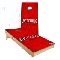 Skip's Garage 2' X 4' Stop Watching Cornhole Board Set With Hole Lights