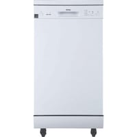 Danby Apartment 18" 52 dBA Portable Full Console Dishwasher