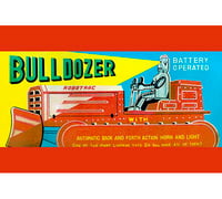 Buyenlarge 'Robotrac Bulldozer' Vintage Advertisement