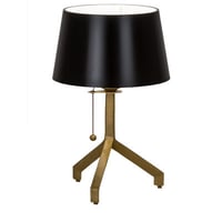 Everly Quinn 16" Tripod Table Lamp