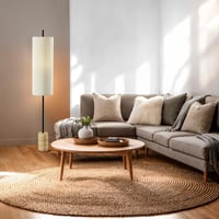 Ashley Adesso Eleanor Floor Lamp, Black