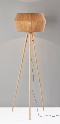 Ashley Adesso Montana Floor Lamp, Natural