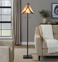 Ashley LumiSource Ren Floor Lamp, Cream
