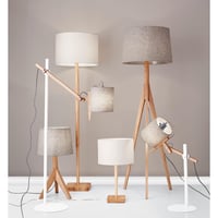 Ashley Adesso Eden Floor Lamp, Natural
