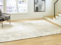Ashley Raif Large Rug, Gray/White/Cream
