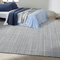 Ashley Calvin Klein Architectura 7'9" x 9'9" Area Rug, Denim