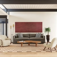 Ashley Nuloom Kia 6' x 9' Area Rug, Mocha Brown