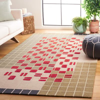 Ashley Safavieh Genre Conja 8' x 10' Area Rug, Beige/Red