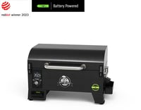 Pit Boss Battery Powered Wood Pellet Grill, Black