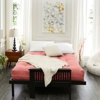 Sorra Home 10 Inch Dual Gel Futon Mattress  Full Size  Reversible  Indoor Use