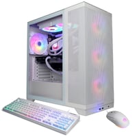 CyberPowerPC Gamer Supreme Gaming Desktop  Intel Core Ultra 7 265F  NVIDIA GeForce RTX 5060 Ti 8GB  32GB DDR5  2TB SSD  White  SLC10000CPGV25 (Software Offer with Purchase)