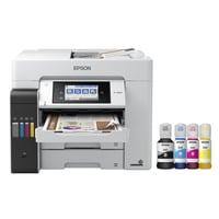 Epson EcoTank Pro ET-5800 Wireless Color All-in-One Supertank Printer with Scanner Copier Fax and Ethernet
