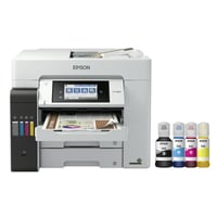 Epson EcoTank Pro ET-5800 Wireless Color All-in-One Supertank Printer with Scanner Copier Fax and Ethernet