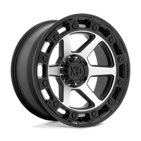 XD Aluminum Rim XD862 RAID 20X10in Satin Black Machined Finish  XD86221050518N