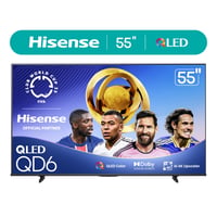 Hisense 55-Inch Class QD6030G Series Hi-QLED Smart Google TV (55QD6030G  2025 Model) - Hi-QLED  Dolby Vision  Dolby Atmos  Motion Rate 120  HDR 10+  Game Mode Plus