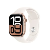 Apple Inc. Apple Watch Series 10 GPS 42mm Rose Gold Aluminum Case with Light Blush Sport Band - M/L
